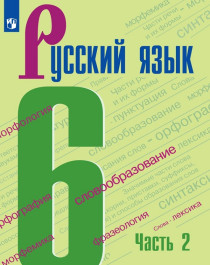 Русский язык 6 класс 2 часть.